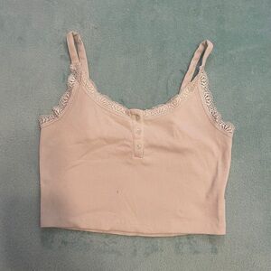 Forever21 icy blue tank top size medium